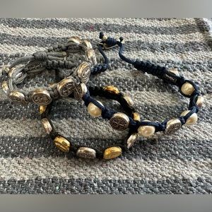 Lot of 3 My Saint My Hero bracelets